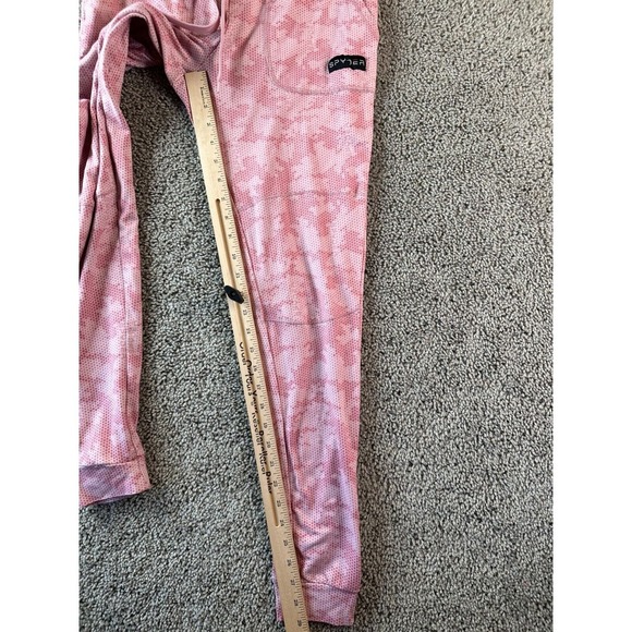 Spyder Joggers Womens Small Pink Cyber Digital Camo Sweatpants Ladies 28x29 - Picture 8 of 11